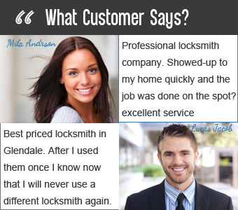 locksmith glendale testimonials